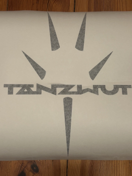 Aufkleber Tanzwut  groß